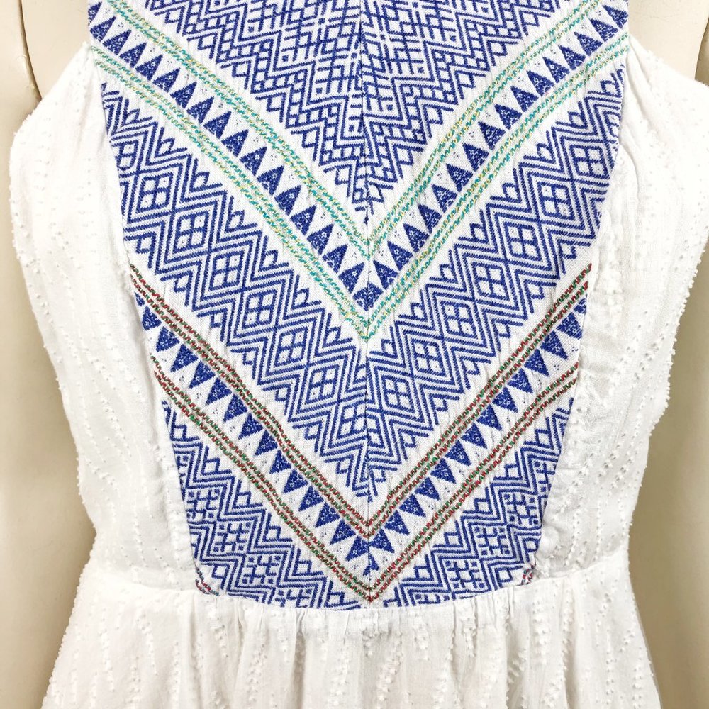 Flying Tomato Women's Embroidered Aztec Sun Dress - Picture 6 of 6